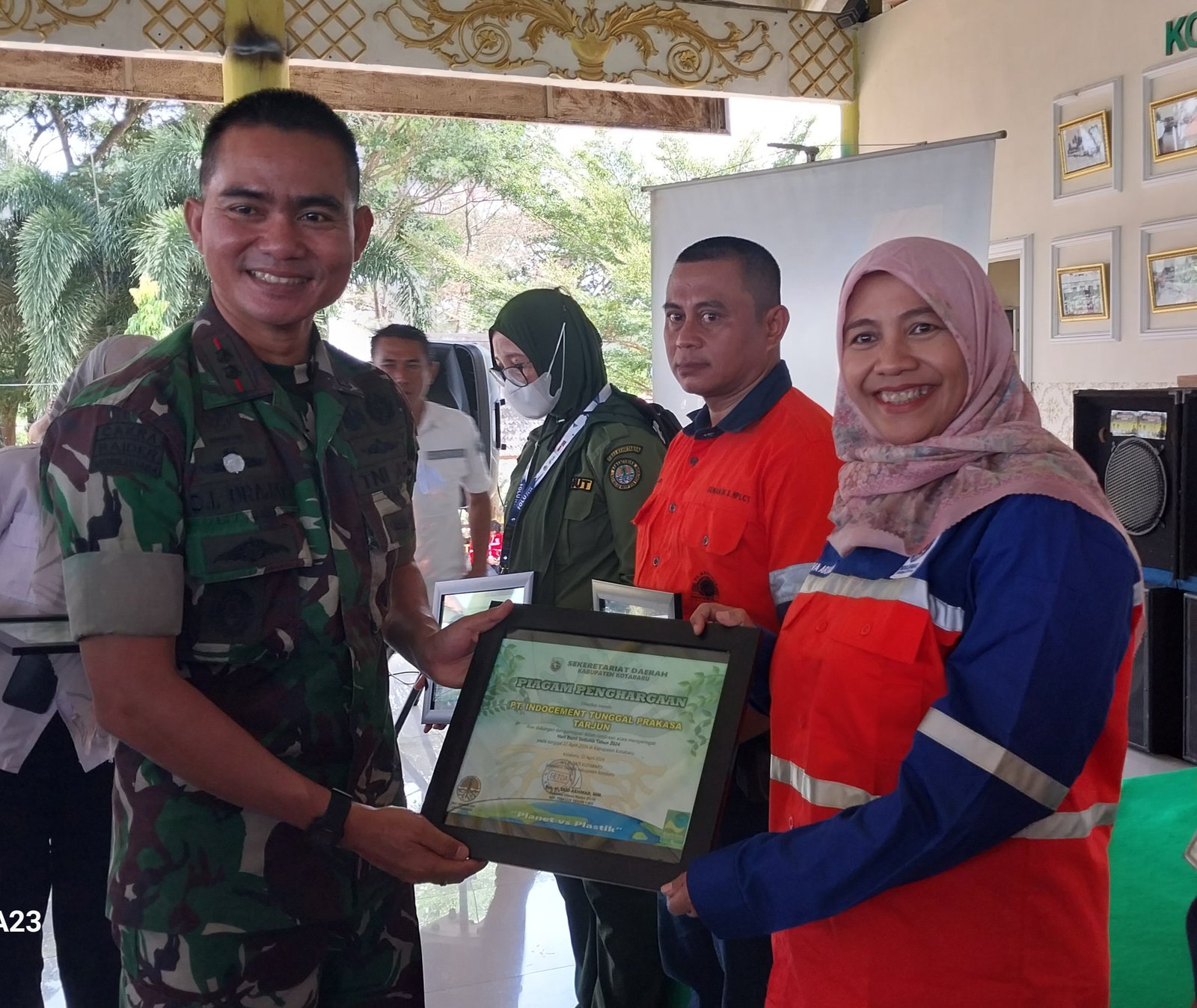 Giat Lingkungan Indocement Pada Peringatan Hari Bumi 2024