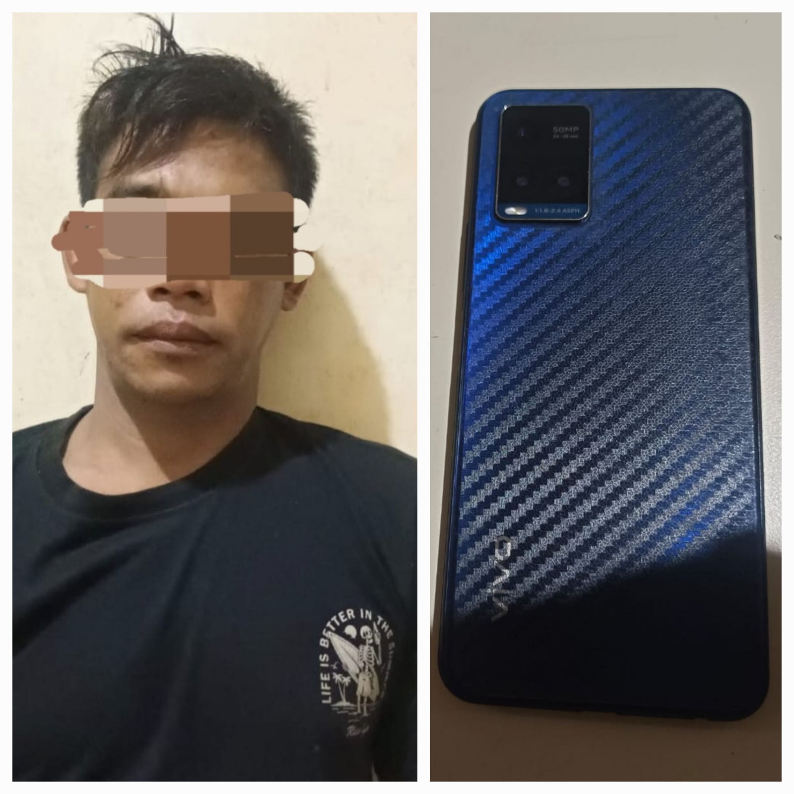HP Raib Saat Tidur, Pemilik Bengkel Di Stagen Kotabaru Lapor Polisi, Seorang Pria Diamankan