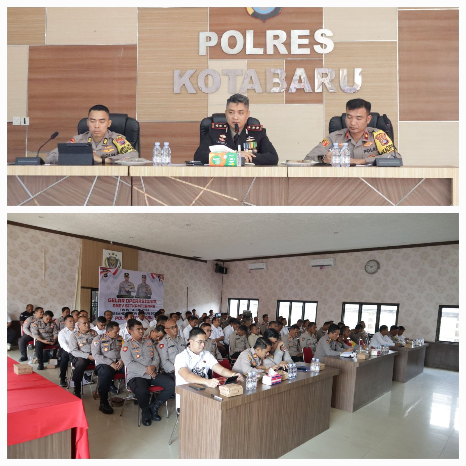 Gelar Operasional TW. 1 Polres Kotabaru