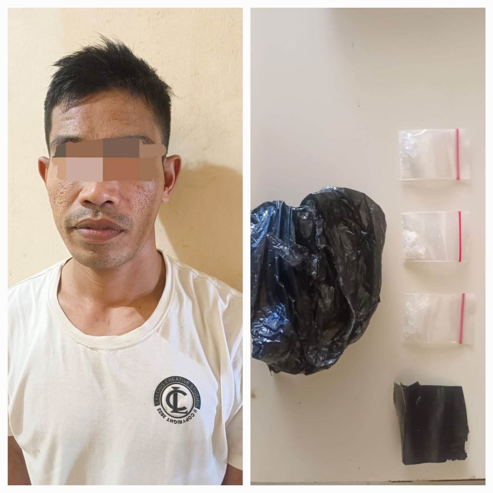 Polres Kotabaru Berhasil Tangkap Pria Pemilik 1,12 Gram Sabu, Atas Infomasi Masyarakat