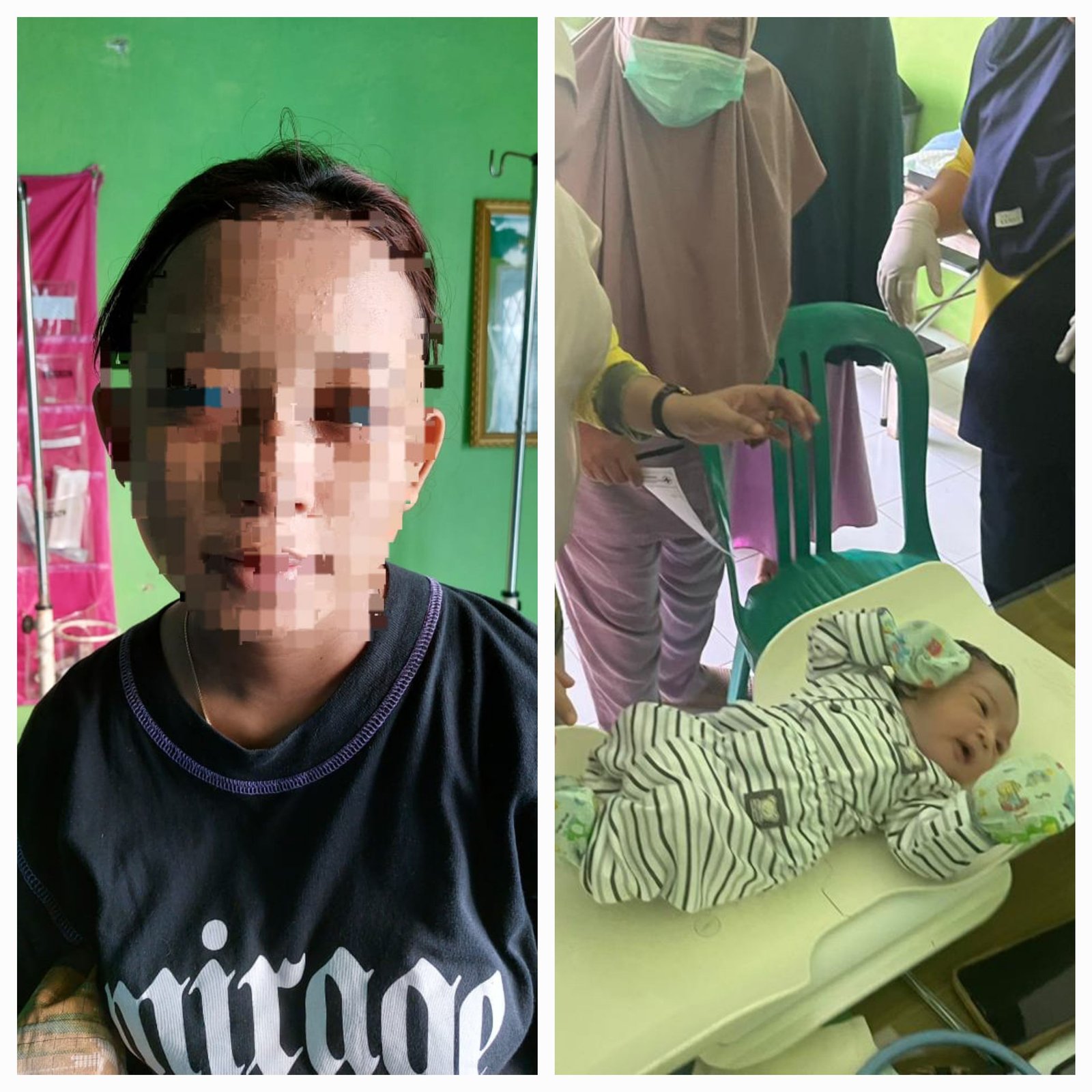 Desa Tamiang Bakung Kotabaru Geger, Anak 17 Tahun Lahirkan Bayi, Lalu Membuangnya Pakai Ember