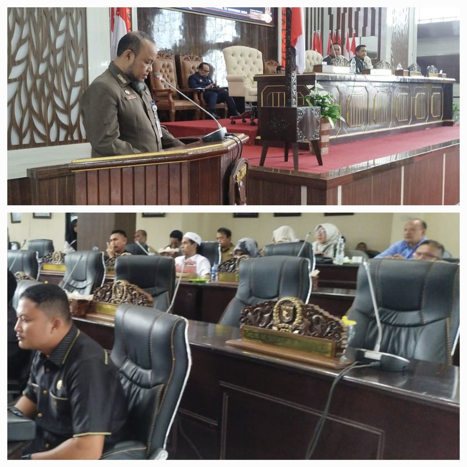 Paripurna DPRD Kotabaru, Pemkab Usulkan Raperda Perubahan Badan Hukum PT. Saijaan Mitra Lestari