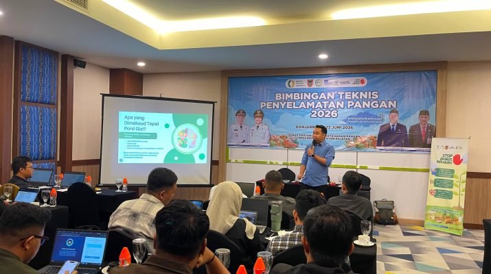 Cegah Pemborosan Pangan, Distan KP Kalsel Gelar Bimtek Penyelamatan Pangan 2026