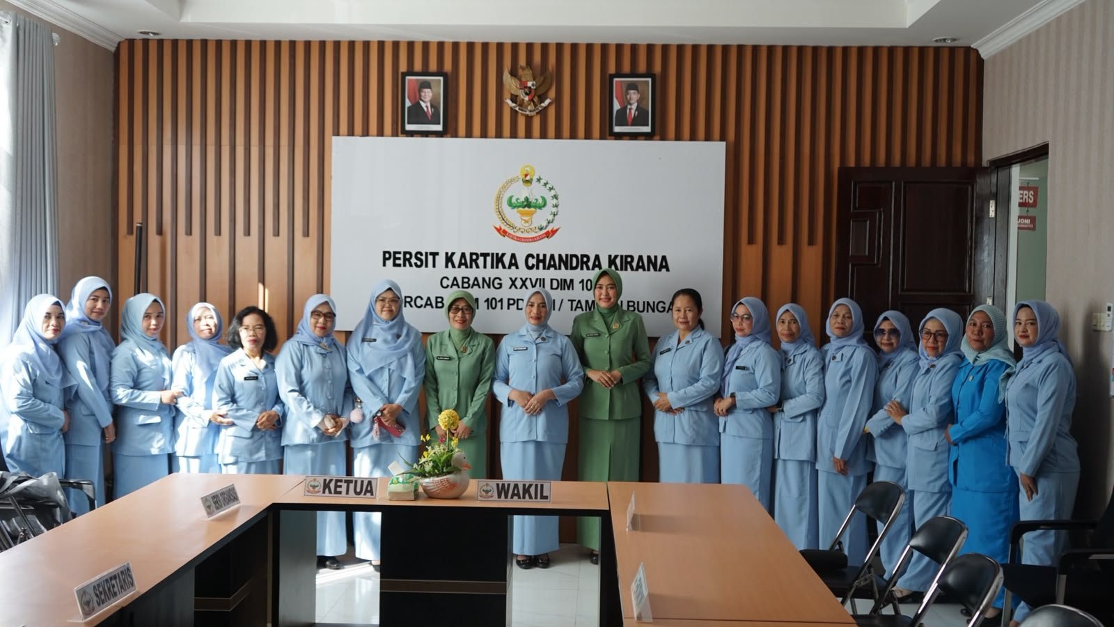 Kunjungan Ke Makodim 1004, GOW Kotabaru Gelar Pertemuan Dan Edukasi Kesehatan Mental