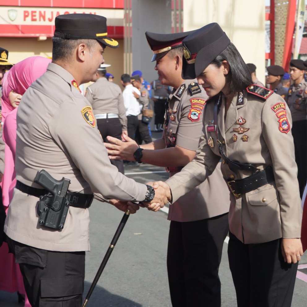 Kapolres Kotabaru Lantik Kasat Lantas Baru, IPTU Dewi Febriani