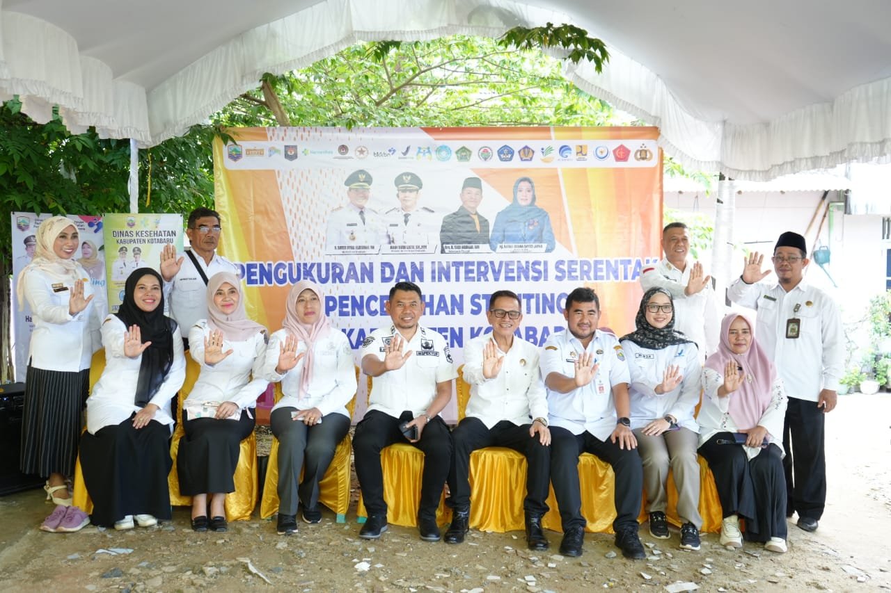 Sekda Ajak Semua Pihak, Kompak Dan Bersatu Turunkan Angka Stunting Di Kotabaru