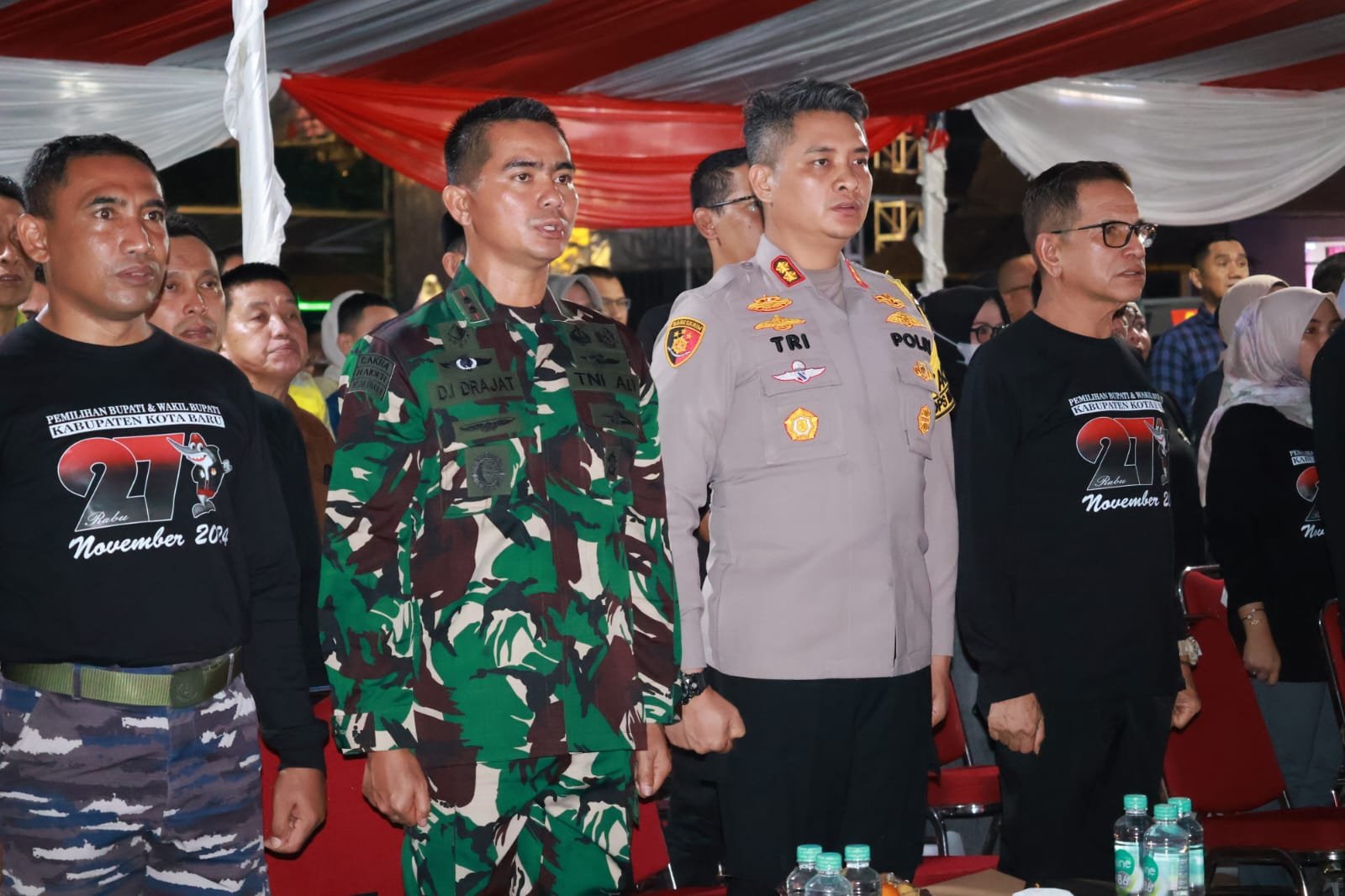 AKBP Tri Suhartanto Hadiri Peluncuran Pemilihan Bupati dan Wabup Kotabaru Tahun 2024