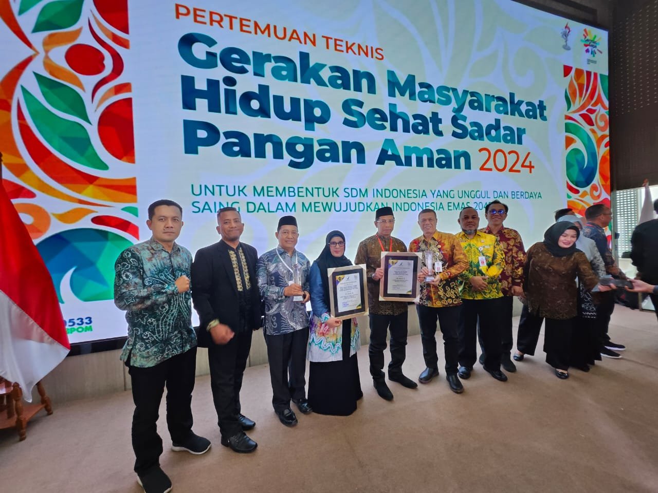 Desa Hilir Muara Kotabaru Raih Juara 3 Lomba Desa Pangan Aman Nasional