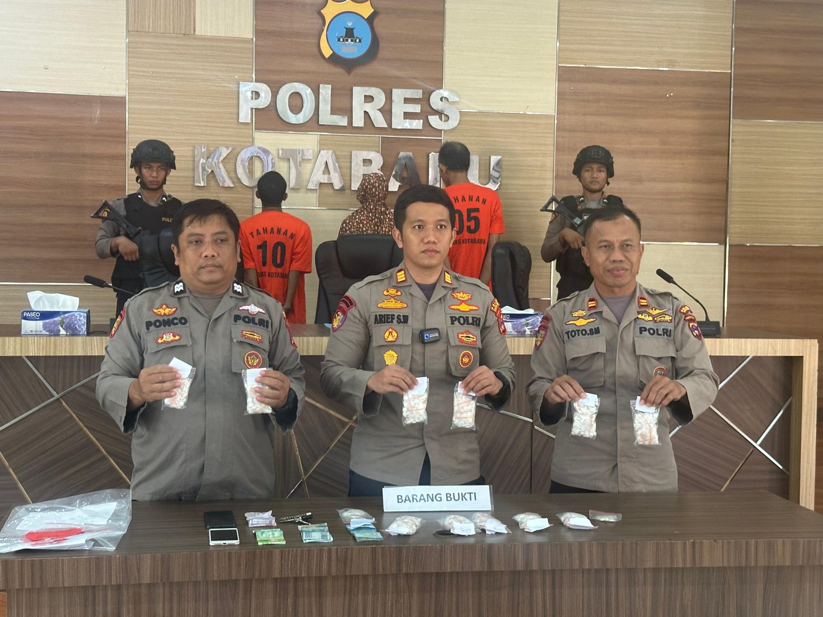Dibawah Komando AKBP Doli M Tanjung, Pol Airud Polres Kotabaru Berhasil Amankan 1.344 Pil Zenit
