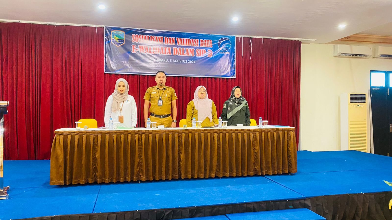 Wujudkan Data Akurat, Diskominfo Kotabaru Gelar Sosialisasi Dan Validasi Data E-Walidata Dalam SIPD