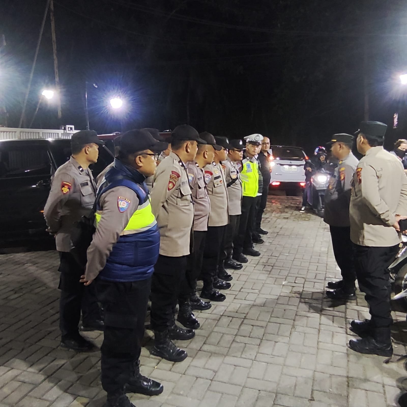 Polresta Samarinda Lakukan Pengamanan Kampanye Salah Satu Calon Gubernur