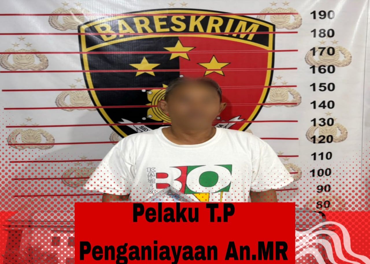 Pukul Anak Dibawah Umur Hingga Memar, MR Ditangkap Reskrim Polsek Samarinda Ulu