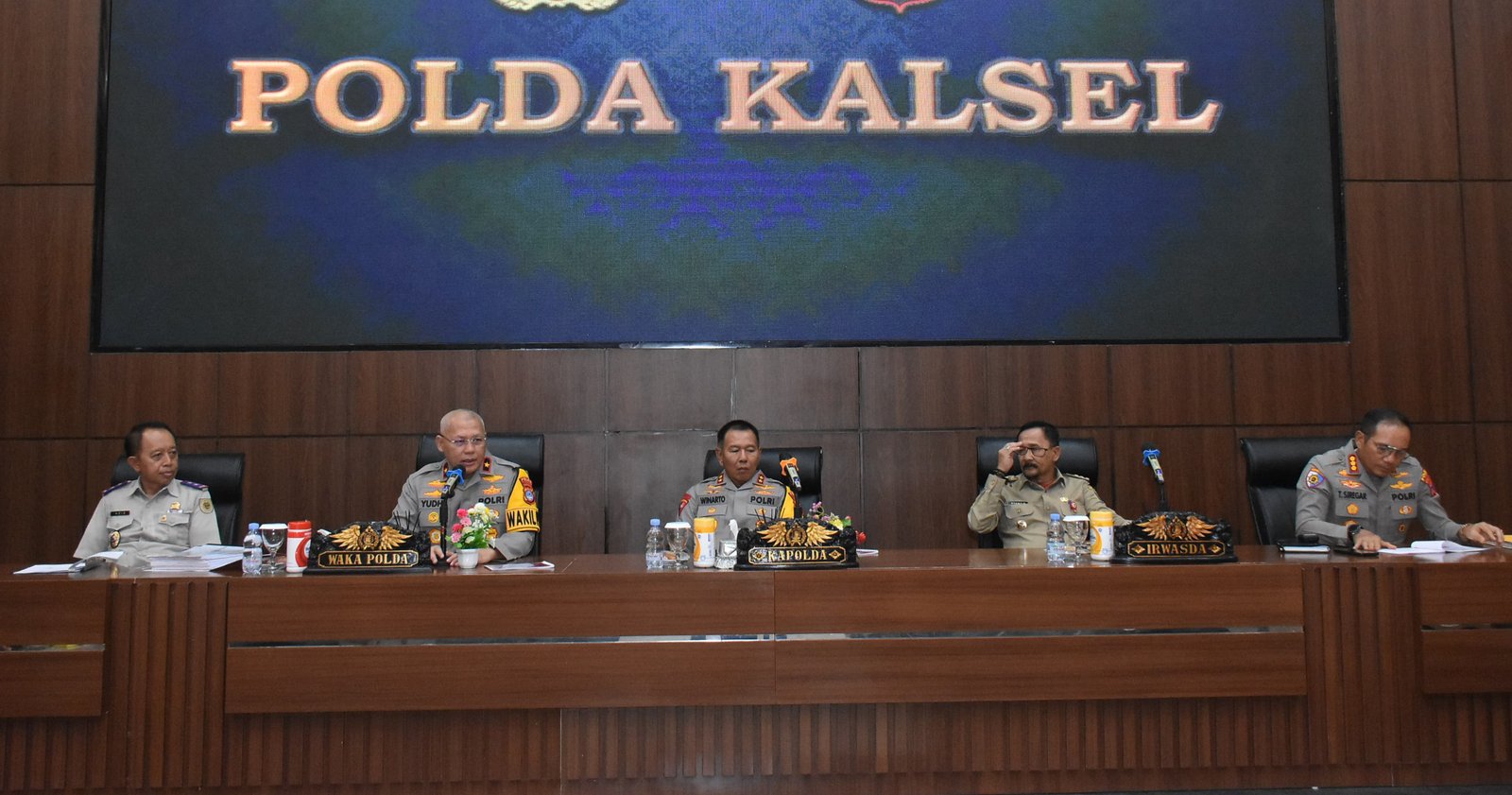 Irjen Pol Winarto Pimpin Rapat Koordinasi Ketahanan Pangan Di Wilkum Polda Kalsel