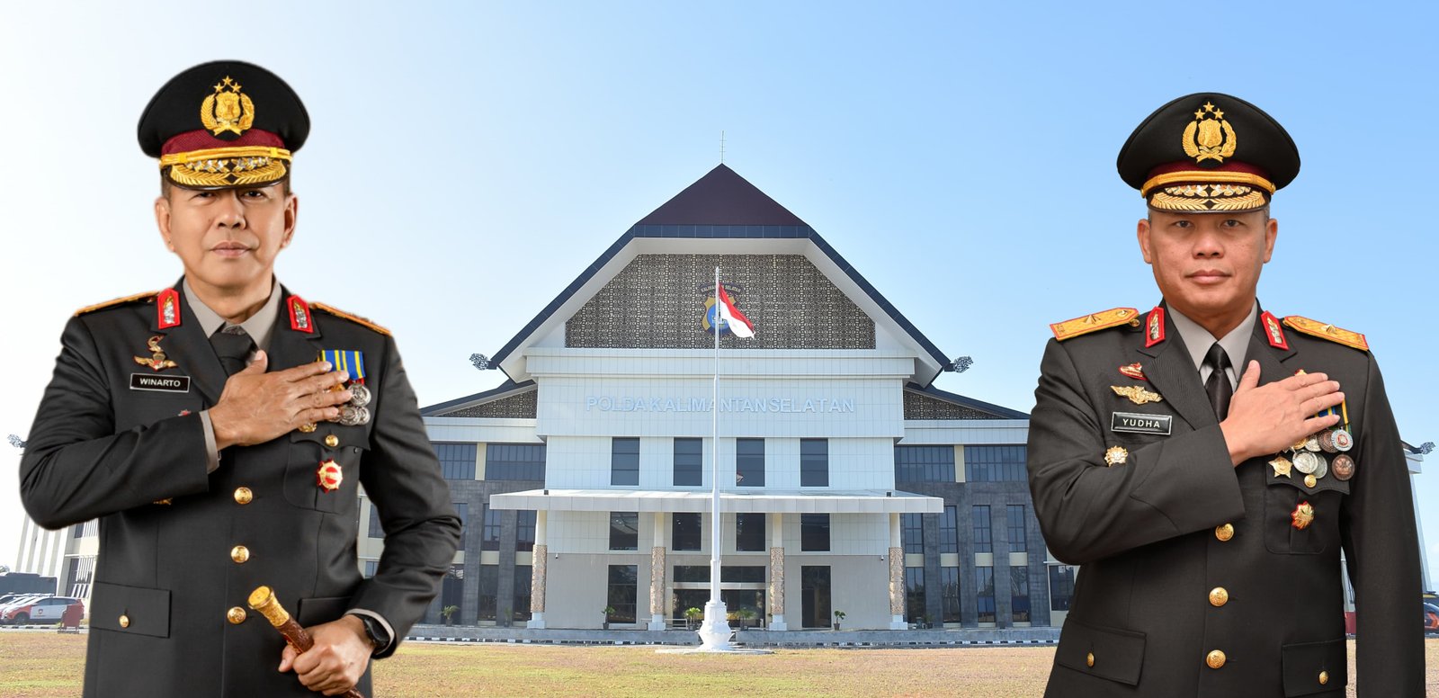 Brigjen Pol Rosyanto Yudha Hermawan Resmi Jabat Kapolda Kalsel Gantikan Irjen Pol Winarto