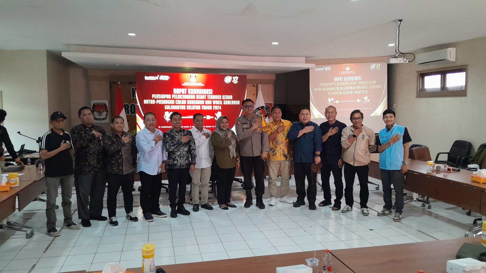Polda Kalsel : Kami Siap Amankan Debat Terbuka Calon Gubernur dan Wakil Gubernur