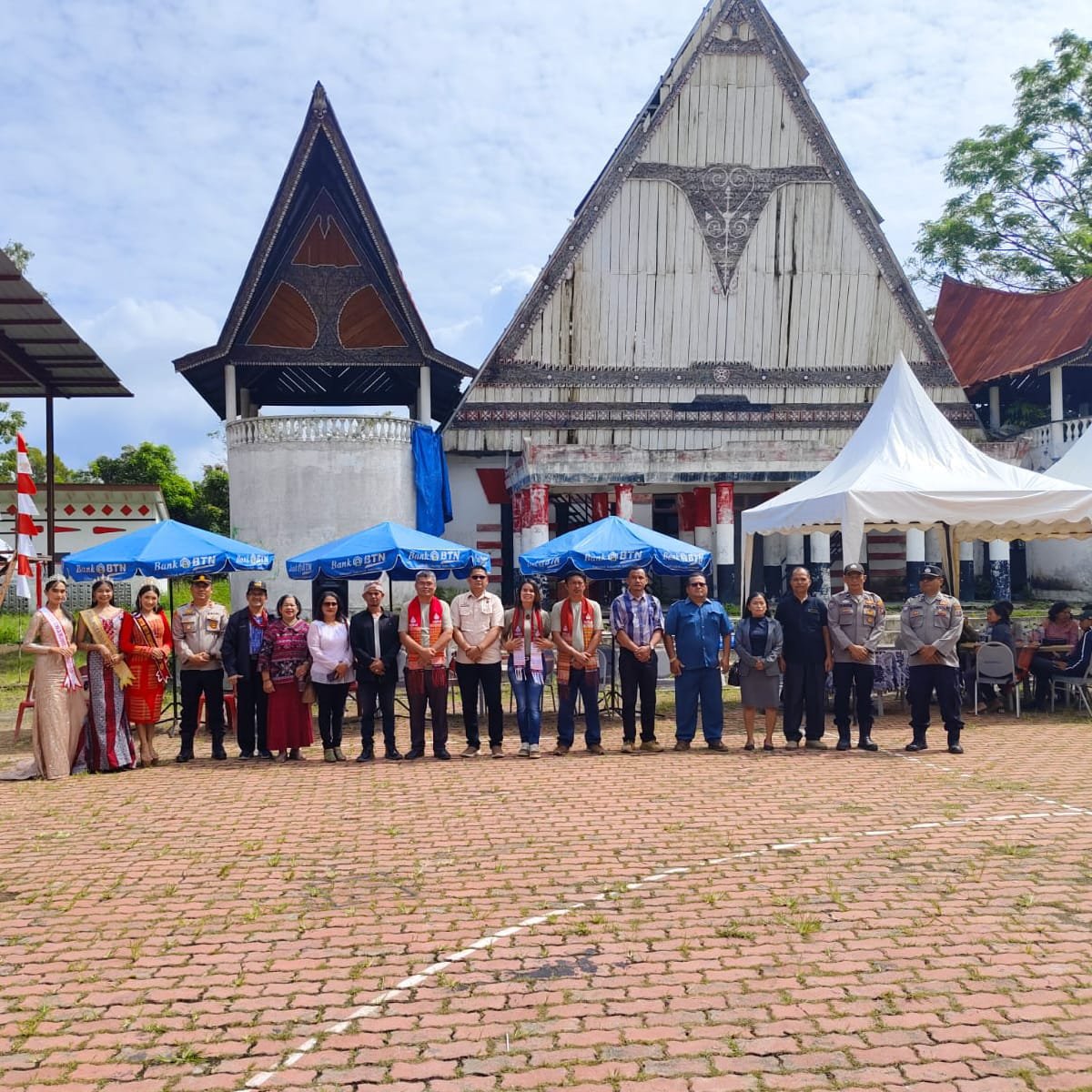 Kapolsek Simanindo Dukung Giat Gebyar Marsitutu Part III SMK N1 Simanindo