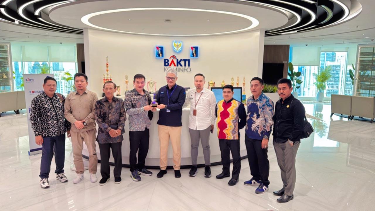 DPRD Kotabaru Dan Diskominfo Kunjungi BAKTI KOMDIGI RI Sampaikan Usulan Soal Blankspot