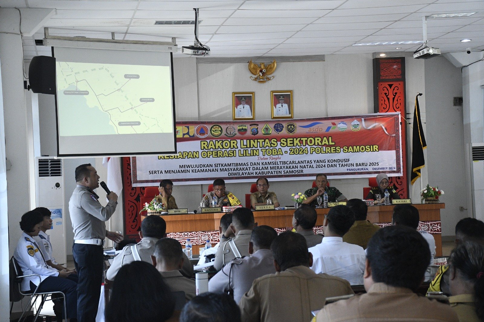 Kabag Ops Polres Samosir Paparkan Kesiapan Operasi Lilin Toba 2024
