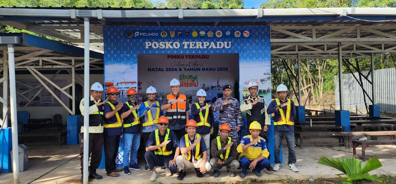 Pastikan Kenyamanan Penumpang, PT Pelindo Cabang Kotabaru Dirikan Posko Terpadu NATARU