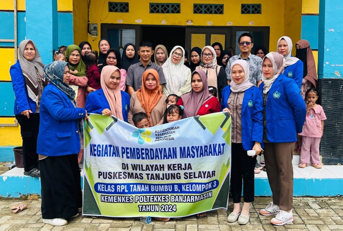 Tiga Inovasi Mahasiswa RPL Prodi Kebidanan Poltekkes Banjarmasin di Desa Tanjung Pelayar