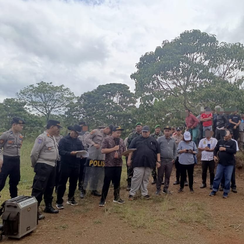 Pengadilan Negeri Balige Eksekusi Lahan di Desa Maduma Simanindo, Polres Samosir Lakukan Pengamanan