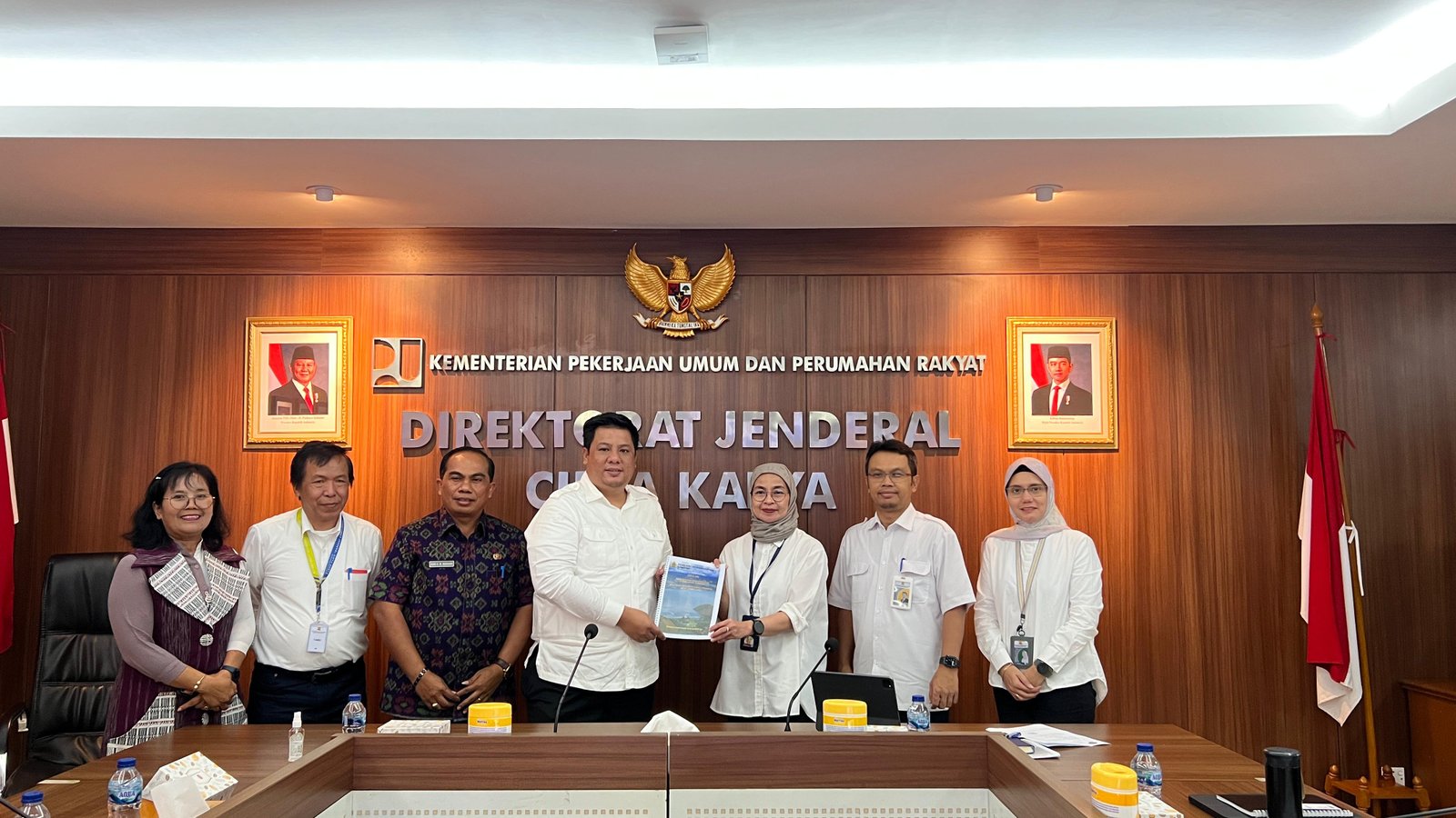 Bupati Samosir Kunjungi Dirjen Cipta Karya Kementerian PU RI, Sampaikan Usulan Prioritas