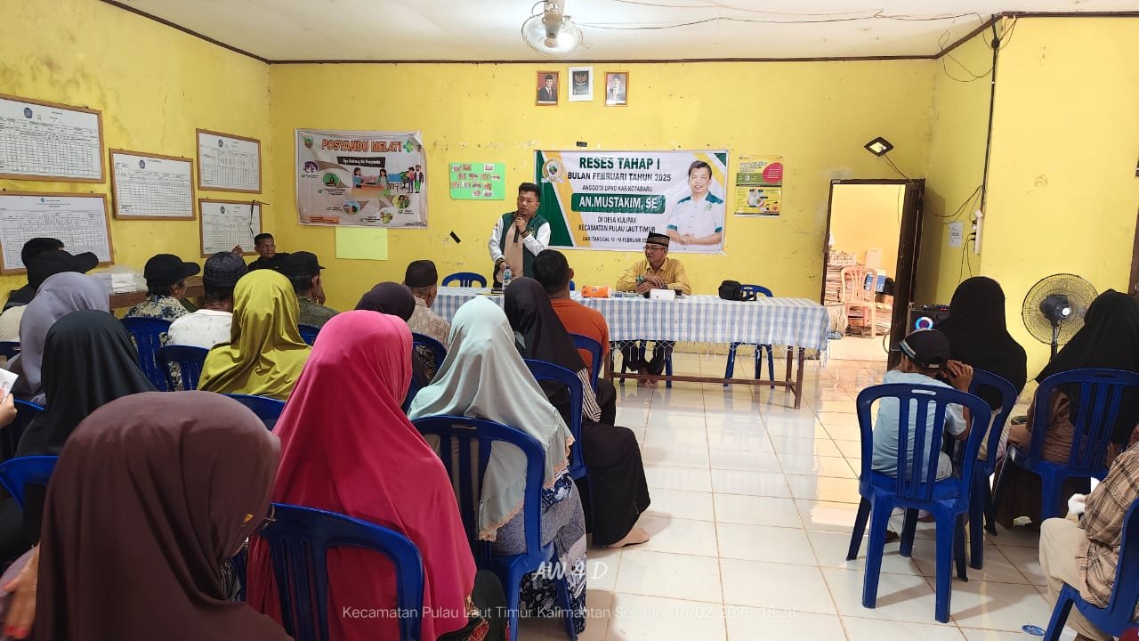 Mustakim Anggota DPRD Fraksi PBB Turun ke Desa Kupilak, Jemput Aspirasi Petani dan Nelayan