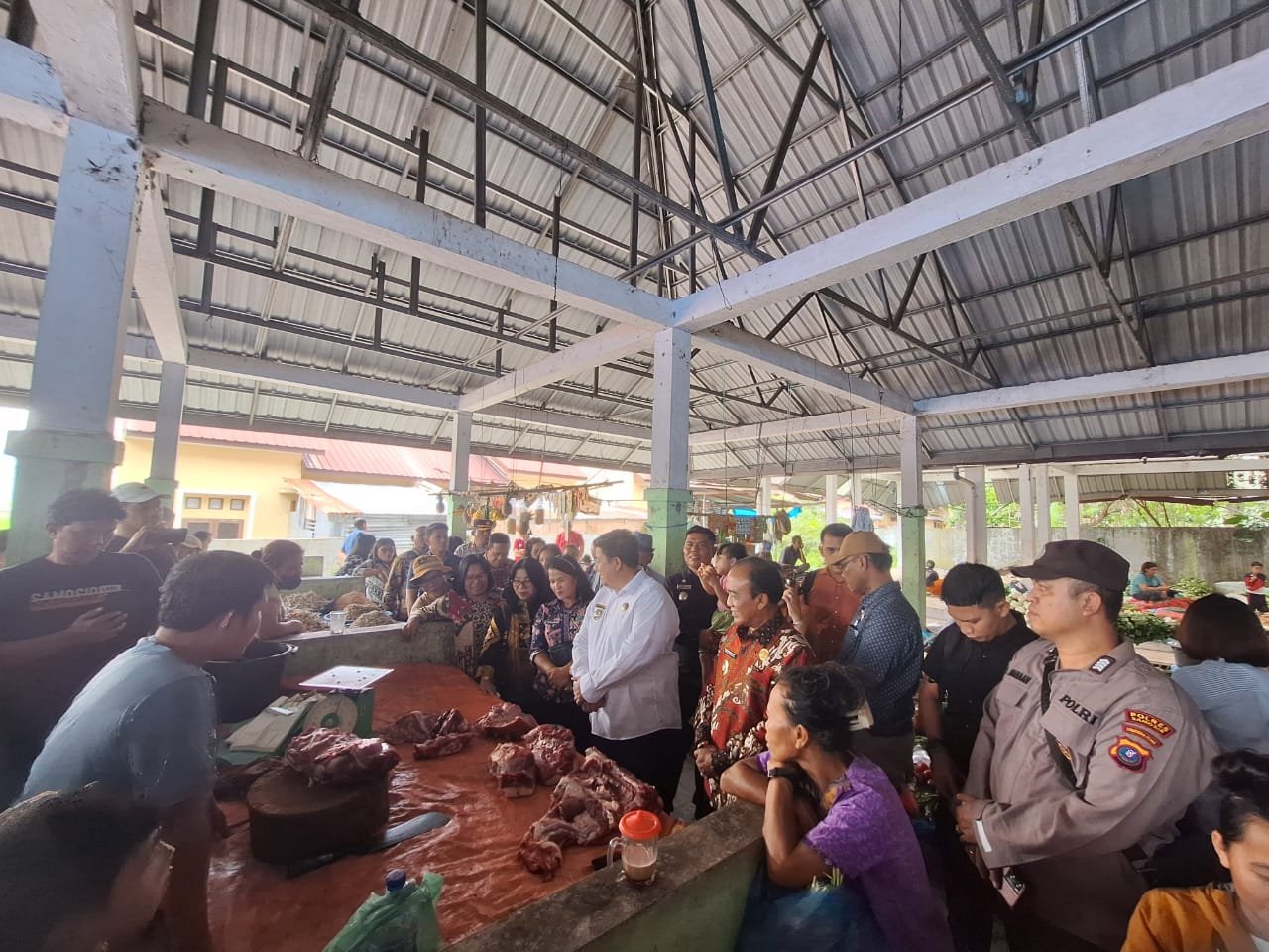 Pemkab dan Polres Samosir Pantau Harga Sembako Jelang Idul Fitri 2025