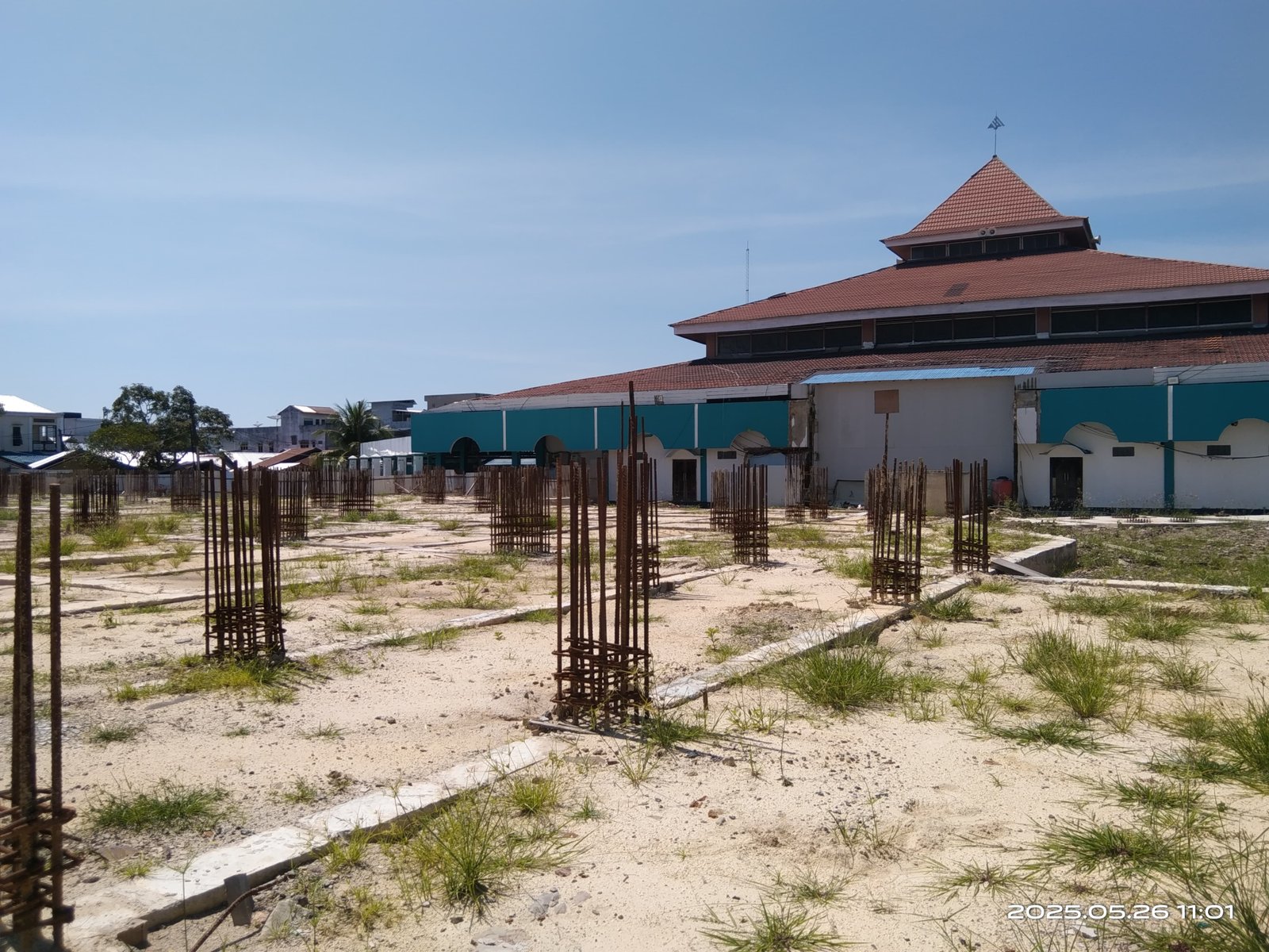 Konstruksi Kedalaman Bor Pile Pondasi Mesjid Raya Berubah, Begini Penjelasan Dinas PUPR Kotabaru