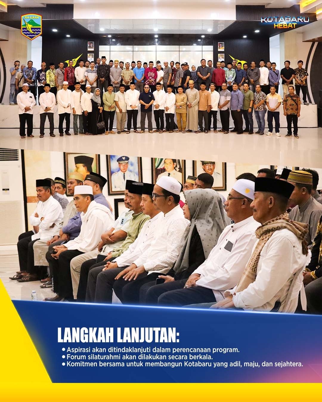 Bupati Kotabaru Dialog Bersama Camat Dan Kades, Bahas Infrastruktur Hingga Pemekaran Daerah
