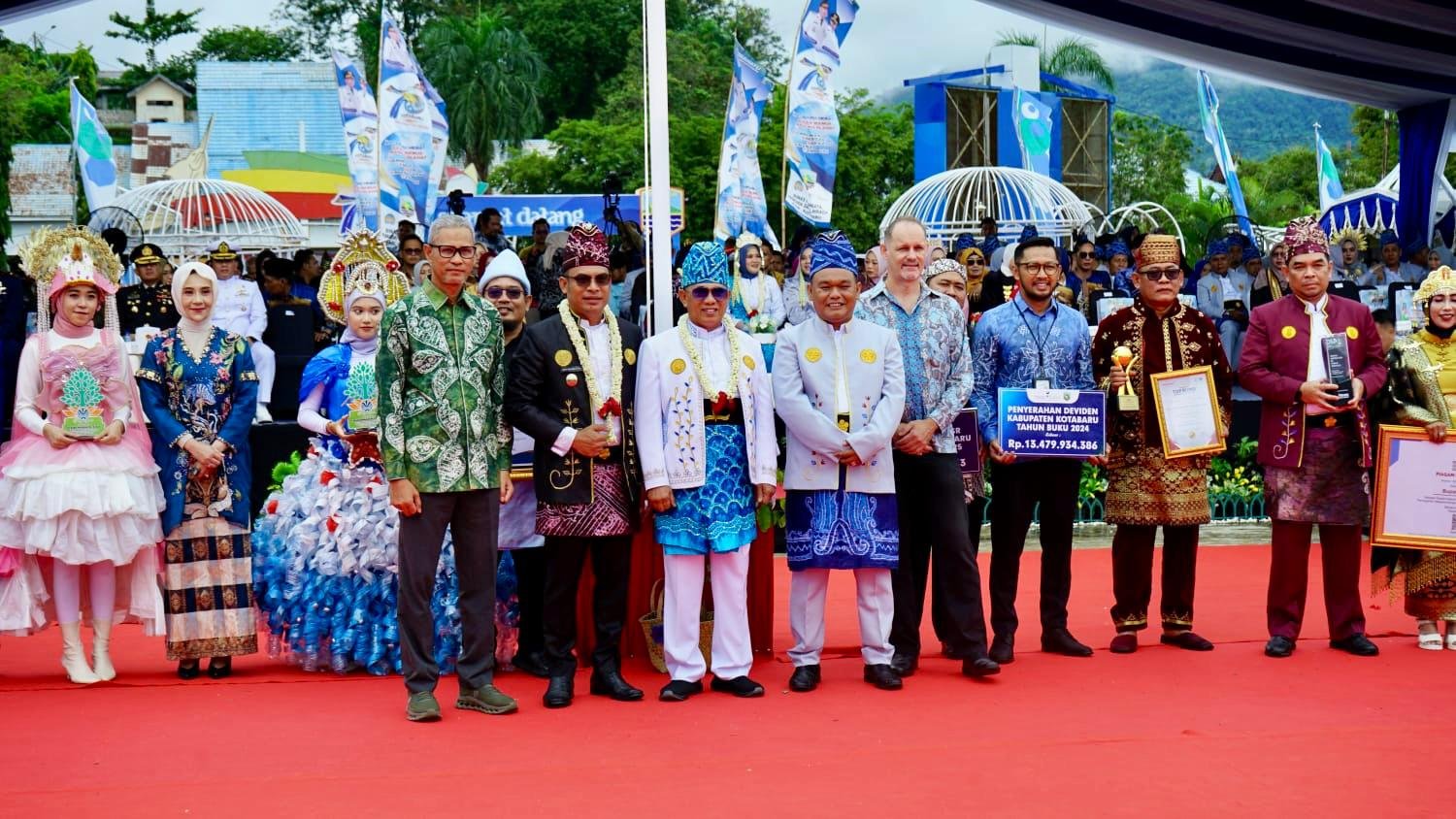 Bupati Kotabaru Muhmmad Rusli Pimpin Upacara Hari Lahir Pancasila 2025